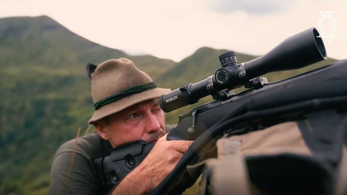 Noblex NZ8 hybrid riflescope video